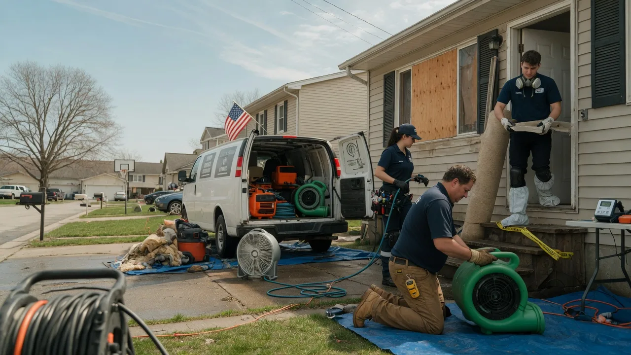 Water Damage Restoration in Bevinsville, KY near me